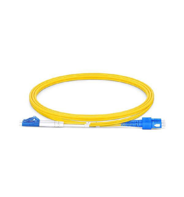 پچکورد فیبر نوری SC-LC/UPC/SM/DX/2MM/1.5M