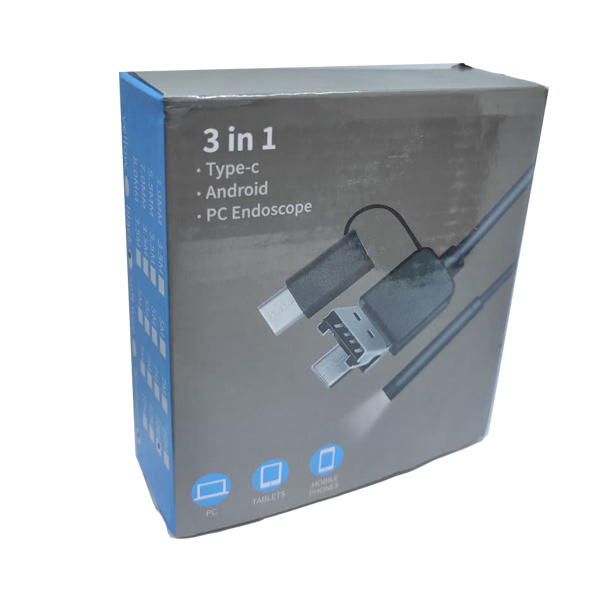 دوربین آندوسکوپی 10 متری 5 مگاپیکسل 3 پورت