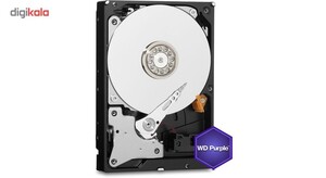 هارددیسک اینترنال وسترن دیجیتال مدل Purple WD62PURZ ظرفیت 6 ترابایت