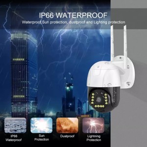 دوربین مداربسته هوشمند اسپیددام تحت شبکه مدل V380-P2-2MP