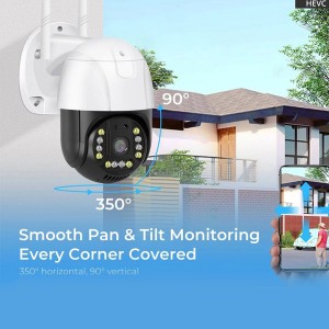 دوربین مداربسته هوشمند اسپیددام تحت شبکه مدل V380-P2-2MP