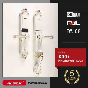 قفل اثر انگشتی دیجیتال ALOCK مدل K90+ White