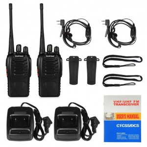 بیسیم واکی تاکی Baofeng مدل BF-888s بسته 2 عددی