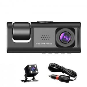 دوربین ثبت وقایع خودرو مدل black box سه دوربین فول اچ دی اورجینال