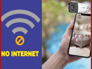 آیا دوربین مداربسته بدون اینترنت هم کار میکند؟