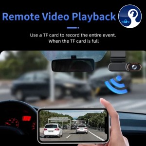 دوربین ثبت وقایع سیمکارتی خودرو به همراه GPS مدل DG23