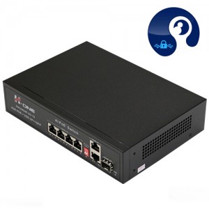 سوئیچ شبکه برند H.ONE مدل SNG2004P-2G-1S