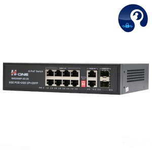 سوئیچ شبکه برند H.ONE مدل SNG3008P-2G-2S