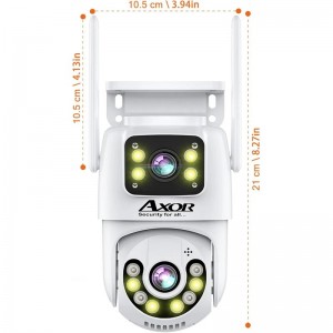دوربین مینی اسپید دام هوشمند 2 لنز سیم کارتی آکسور O-Kam مدل QQ853-WP-4-4G