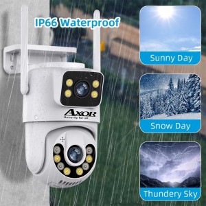 دوربین مینی اسپید دام هوشمند 2 لنز سیم کارتی آکسور O-Kam مدل QQ853-WP-4-4G