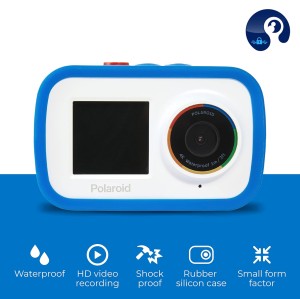 دوربین اکشن کمرا 2 مانیتور polaroid کیفیت تصویر 4k