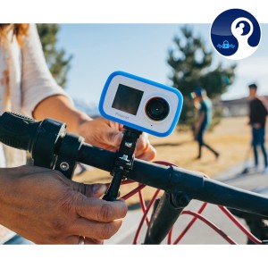 دوربین اکشن کمرا 2 مانیتور polaroid کیفیت تصویر 4k