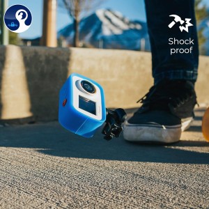 دوربین اکشن کمرا 2 مانیتور polaroid کیفیت تصویر 4k