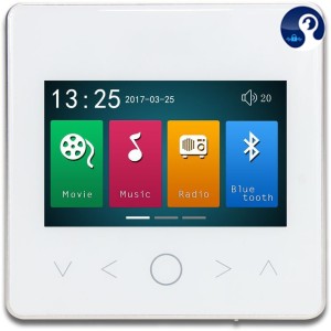 آمپلی فایر لمسی مدل 803 با صفحه نمایش رنگی و تمام لمسی