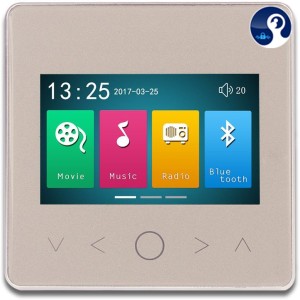 آمپلی فایر لمسی مدل 803 با صفحه نمایش رنگی و تمام لمسی