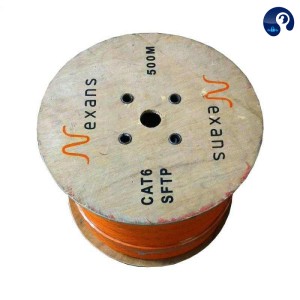 کابل شبکه CAT6 نگزنس مدل SFTP طول حلقه 500 متر