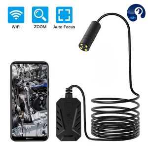 دوربین شلنگی آندوسکوپی وایرلس 5 متر اتوفوکوس 5 مگاپیکسل