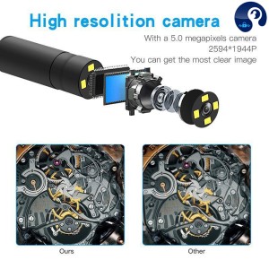 دوربین شلنگی آندوسکوپی وایرلس 5 متر اتوفوکوس 5 مگاپیکسل