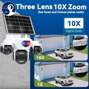 دوربین خورشیدی 3 لنز سیمکارتی مدل ZRS1
