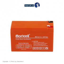 باتری خشک 12 ولت 7 آمپر موریسل moricell