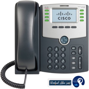 تلفن تحت شبکه سیسکو مدل SPA508G استوک کارتن دار