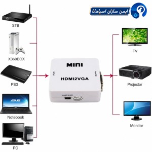 تبدیل HDMI به VGA
