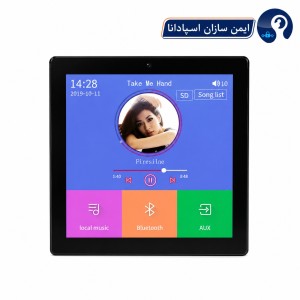 آمپلی فایر 4 اینچ تمام لمسی مدل NOVOX 400W (JX86 PRO) صفحه نمایش لمسی و رنگی