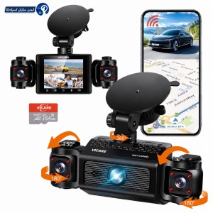 دوربین ثبت وقایع 4 لنزه 360 درجه مدل S7