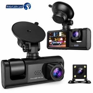 دوربین ثبت وقایع خودرو مدل black box سه دوربین فول اچ دی اورجینال
