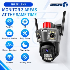 دوربین بی سیم مینی اسپیددام سیمکارتی آکسور 3 لنز OKAM PRO LNG مدل SD2