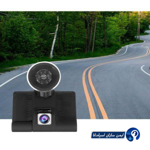 دوربین مانیتور دار 3 لنزه خودرو مدل EBOSSES + پک اصلی با گارانتی