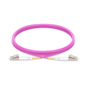 پچکورد فیبر نوری LC-LC/UPC/OM4/DX/2MM/3M