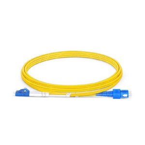 پچکورد فیبر نوری SC-LC/UPC/SM/DX/2MM/2M