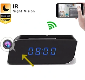 ساعت رومیزی دوربین دار GRADE A 10MP 4K وای فای-WIFI