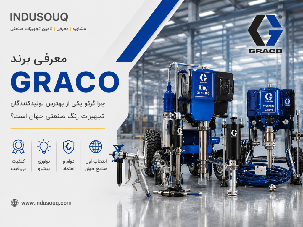 معرفی برند GRACO؛ چرا گراکو یکی از بهترین تولیدکنندگان تجهیزات رنگ صنعتی جهان است؟