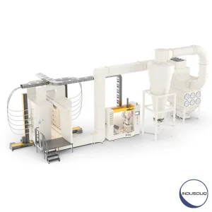 کابین اتوماتیک رنگ پودری E-Line Plus