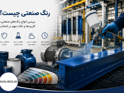 رنگ صنعتی چیست؟ بررسی انواع رنگ‌های صنعتی، کاربردها و نکات مهم در انتخاب