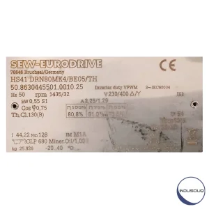 الکتروموتور گیربکس SEW-HS41-DNR80MK