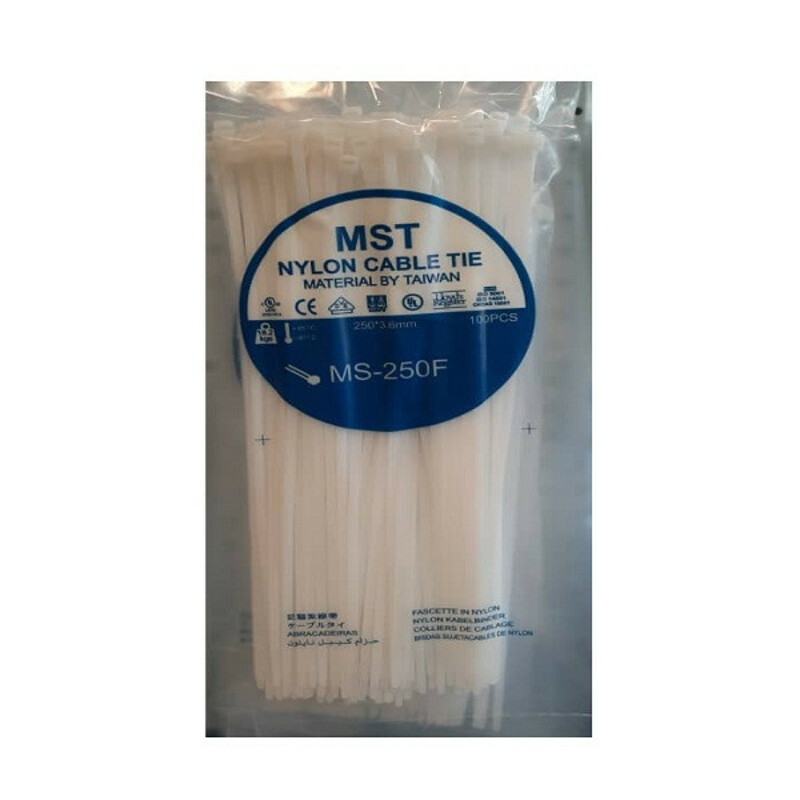 بست کمربندی MST مدل MS-250F بسته 100 عددی