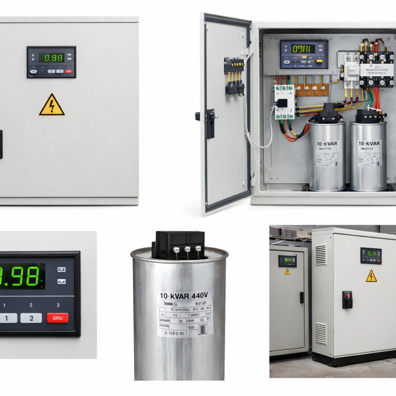 تابلو بانک خازنی 10 کیلووار سه فاز