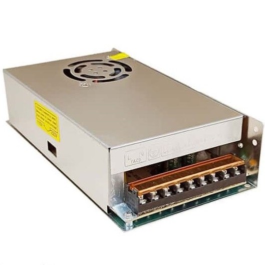 منبع تغذیه سوئیچینگ 5 ولت 40 آمپر فن دار