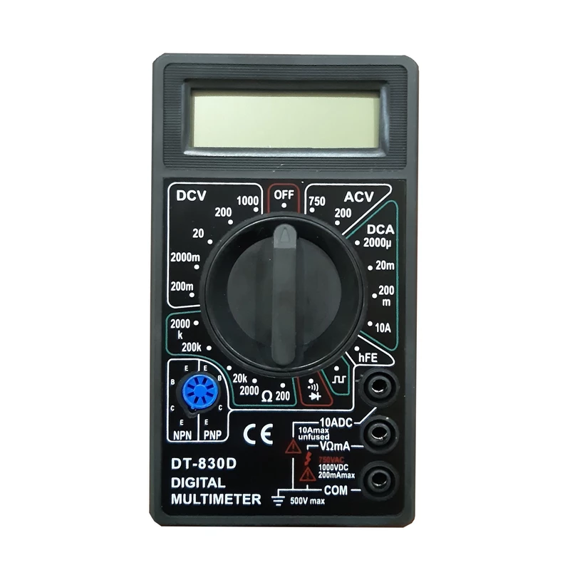 مولتی متر دیجیتال مدل DT-830d