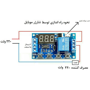 تایمر دیجیتال مدل XY-J02