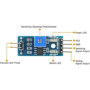 ماژول سنسور رطوبت سنج خاک مدل AHN-72