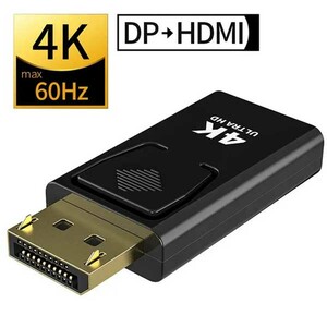 مبدل Display به HDMI 4k مدل DP-HD