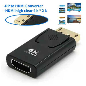 مبدل Display به HDMI 4k مدل DP-HD