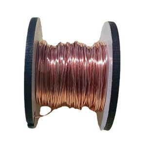 سیم مسی بدون روکش مدل D=0.6mm-50g