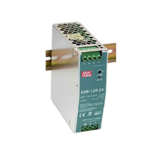 منبع تغذیه 24 ولت 5 آمپر مین ول مدل EDR-120-24
