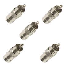 مبدل فیش BNC به AV مدل  PRK-2 بسته 5 تایی