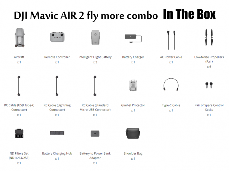 mavic air 2 fly more combo